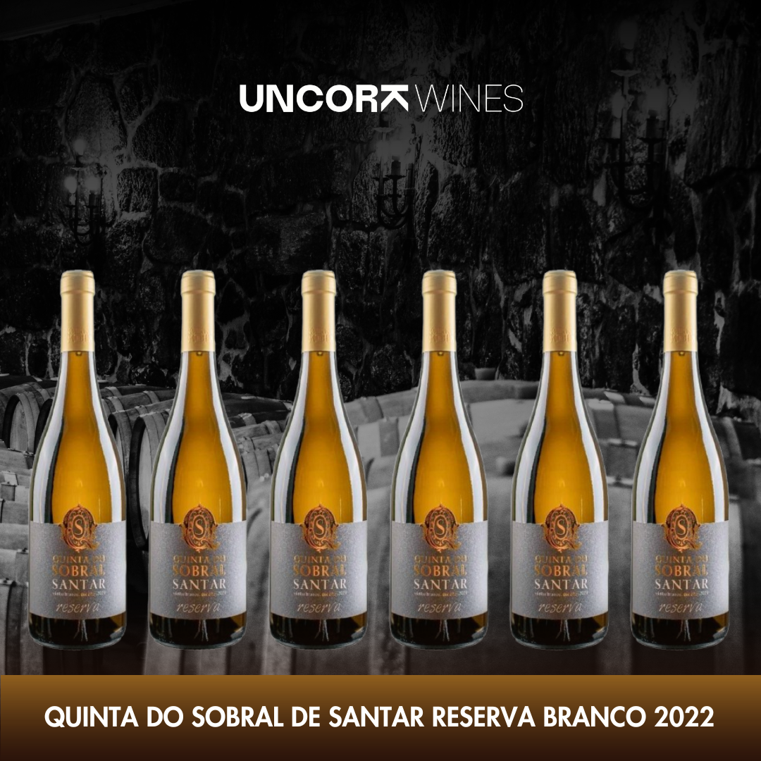 Coffret Quinta do Sobral de Santar Reserva Blanc 2022, 75cl