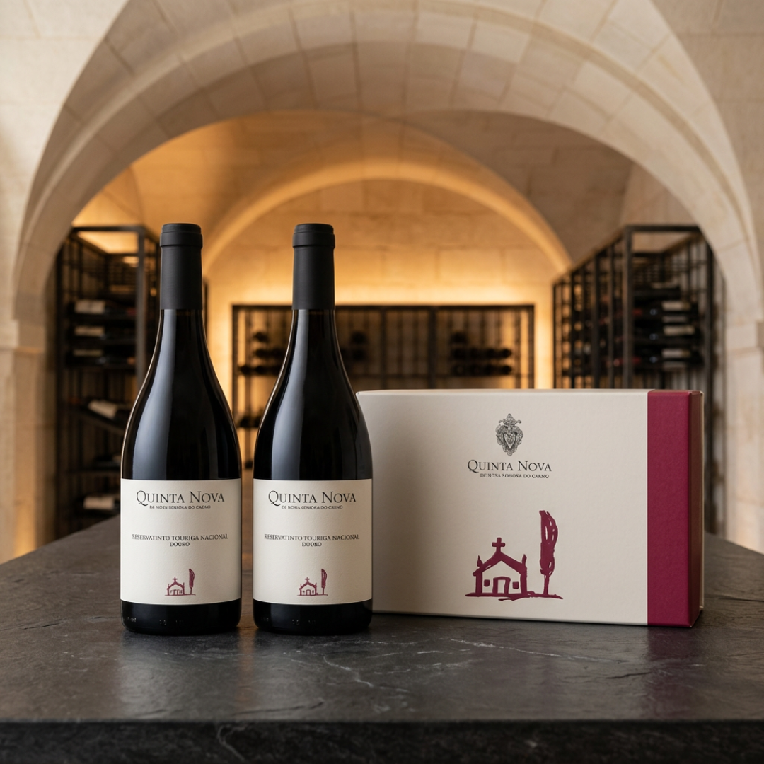 Coffret Quinta Nova Touriga Nacional Tinto, 75cl
