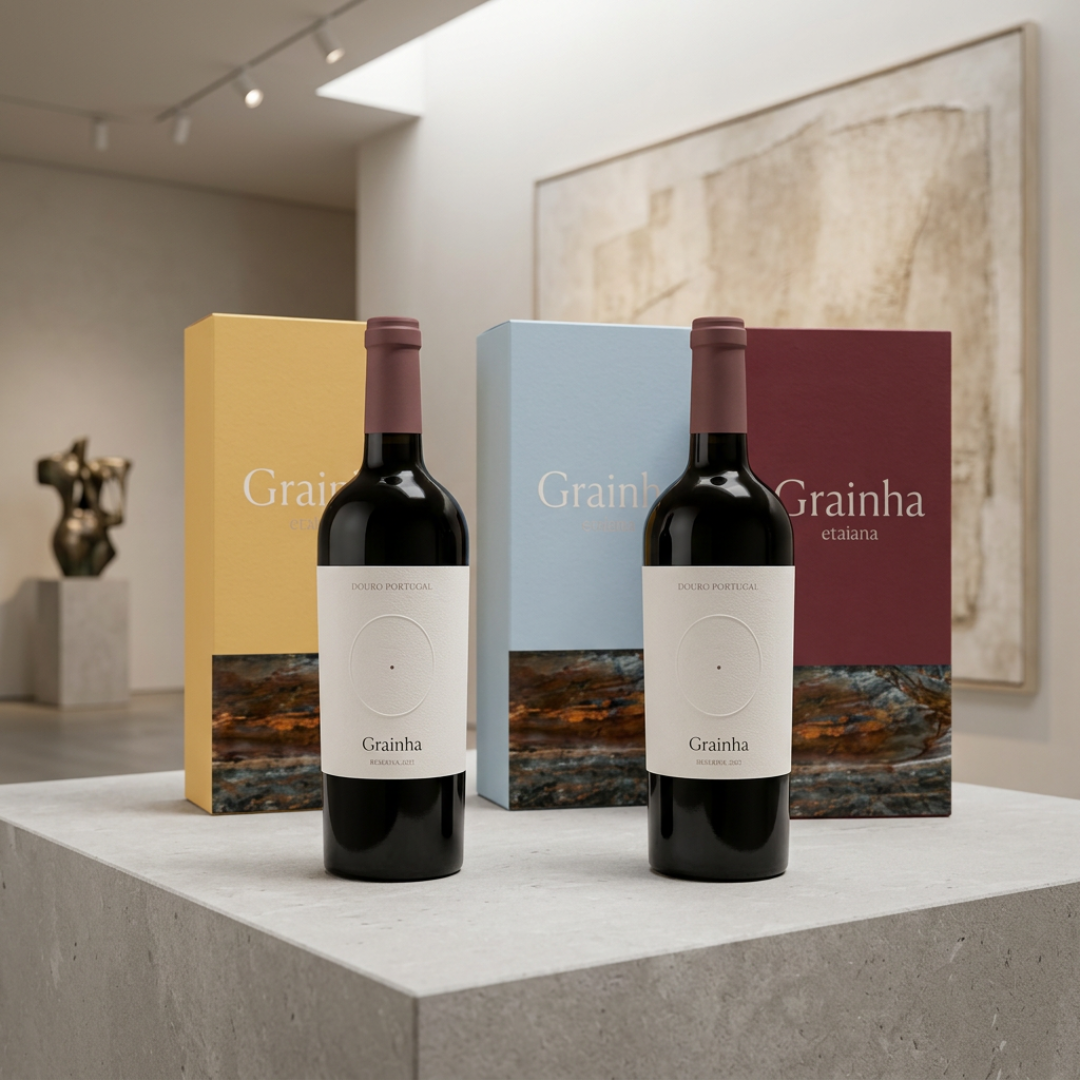 Coffret Quinta Nova Grainha Reserva Tinto, 75cl