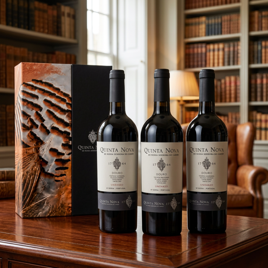 Coffret Quinta Nova Unoaked Tinto, 75cl