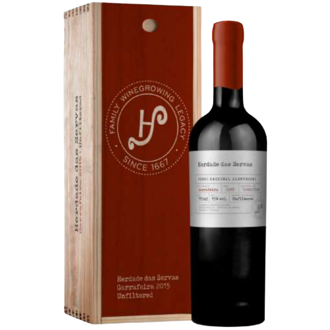 Coffret Herdade das Servas Garrafeira Tinto