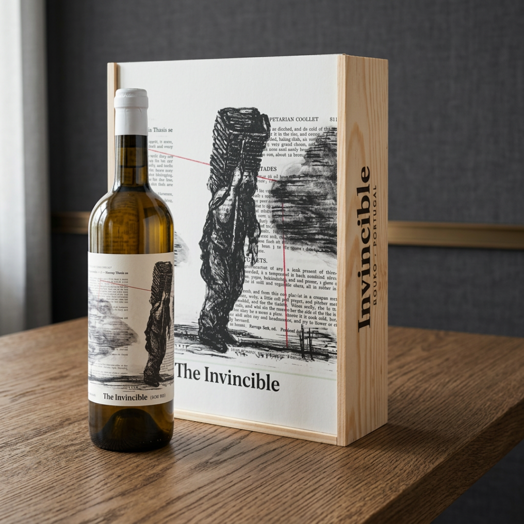 Coffret Invincible Branco, 75cl