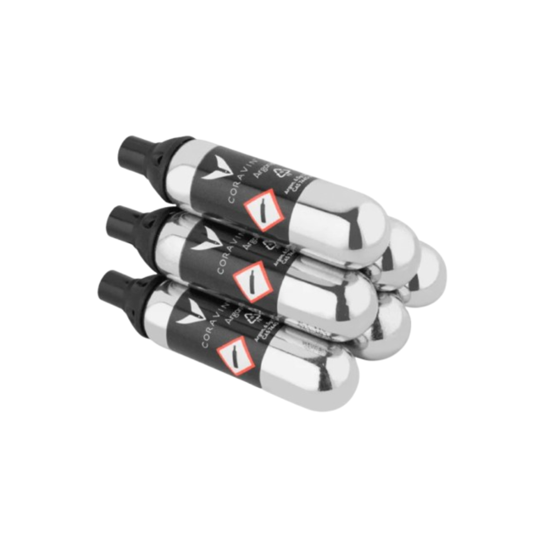 Cápsulas de Coravin Pure Argon (6 Unidades)