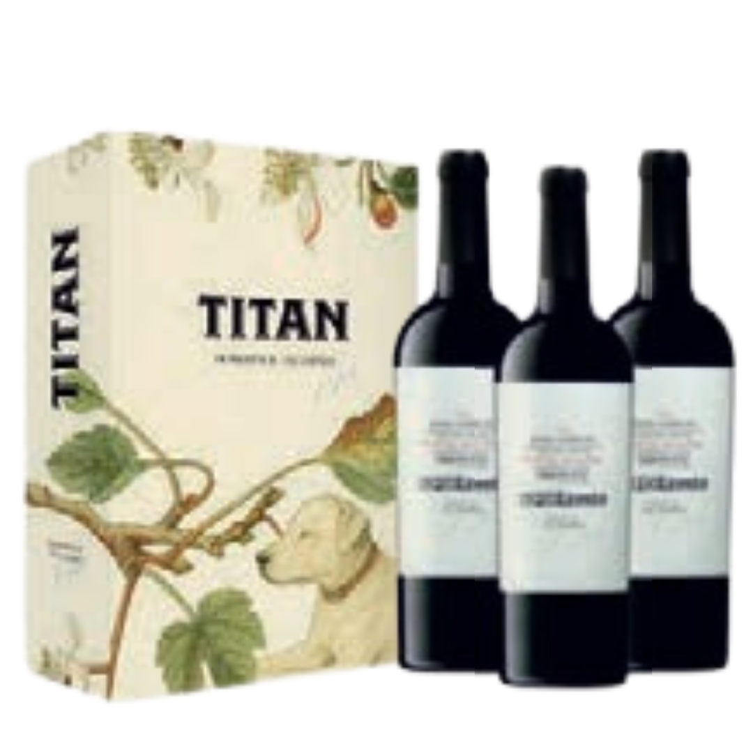 Coffret 3 Garrafas Titan of Beira Interior INDIEgente Tinto 2021, 75cl