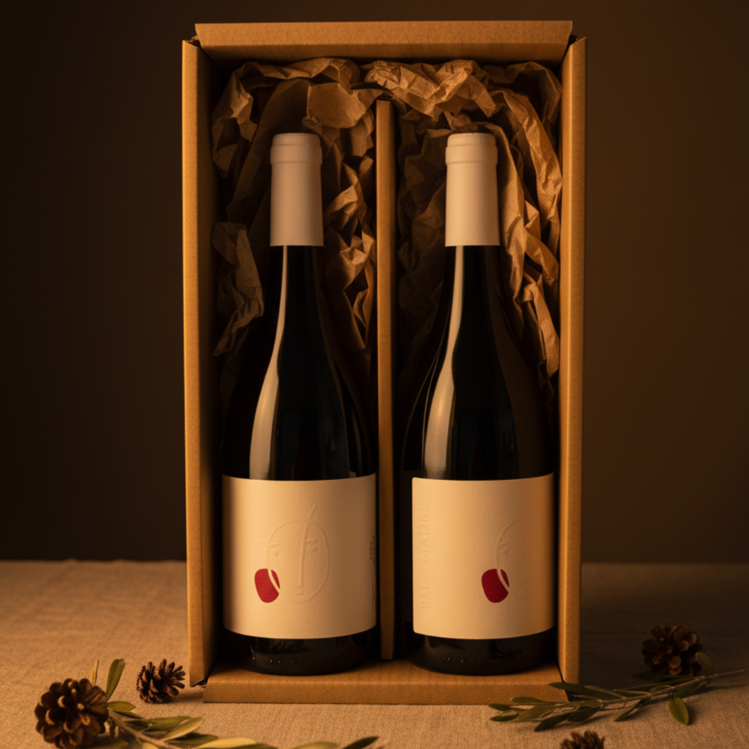 Coffret 2 Garrafas Bal de Madre Tinto 2022, 75cl