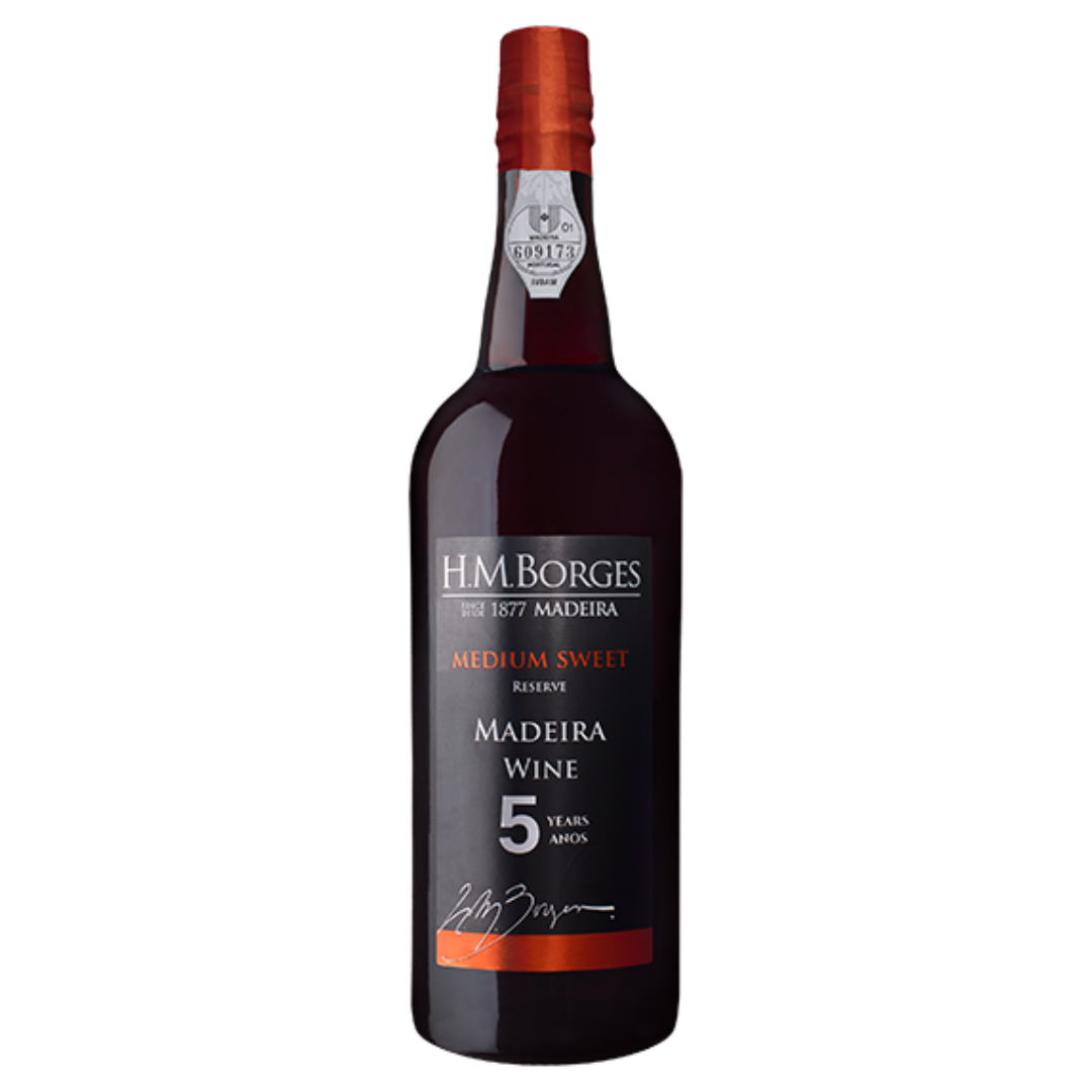 H. M. Borges Madeira Reserva Meio Doce 5 Anos, 75cl