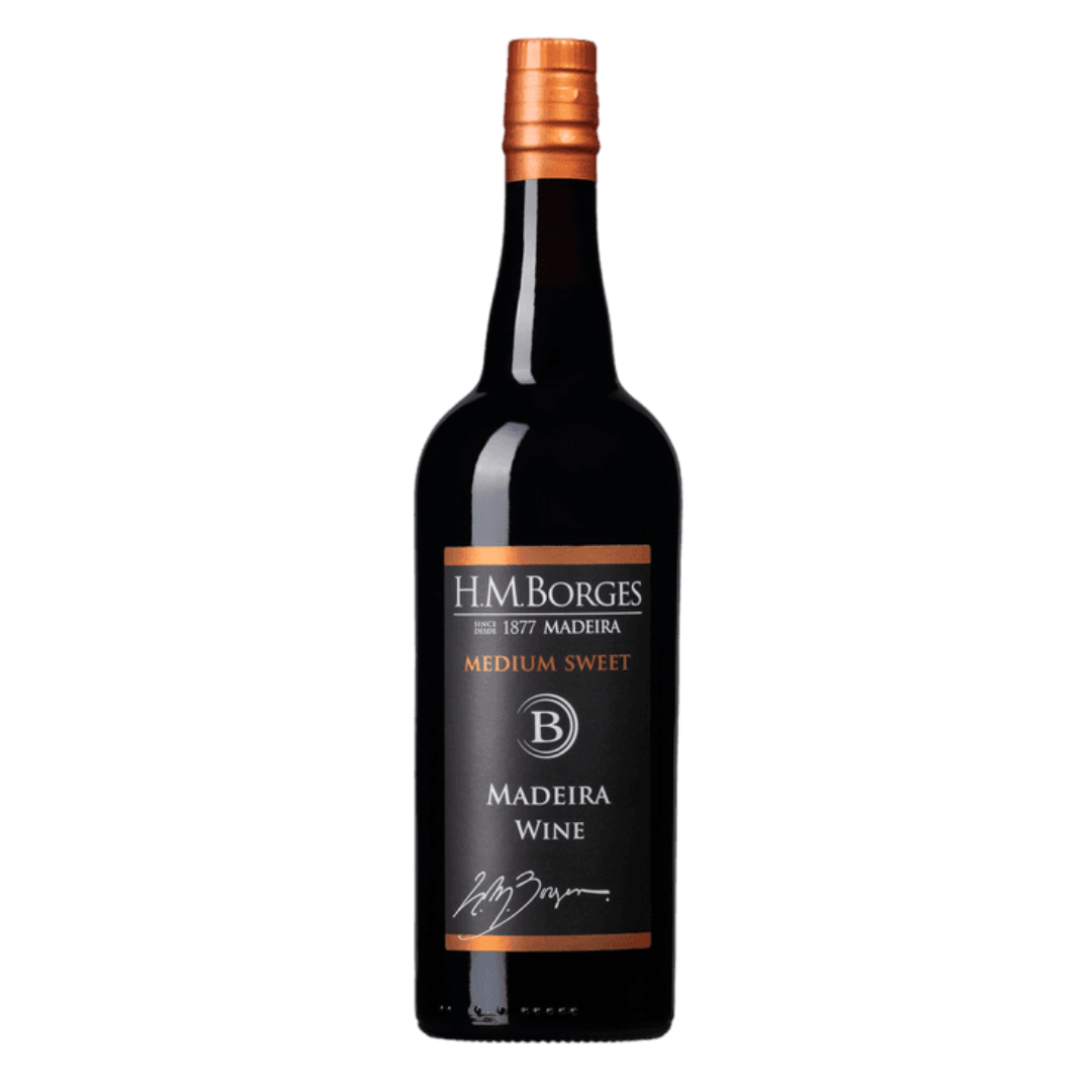 H. M. Borges Madeira Meio Doce 3 Anos, 75cl