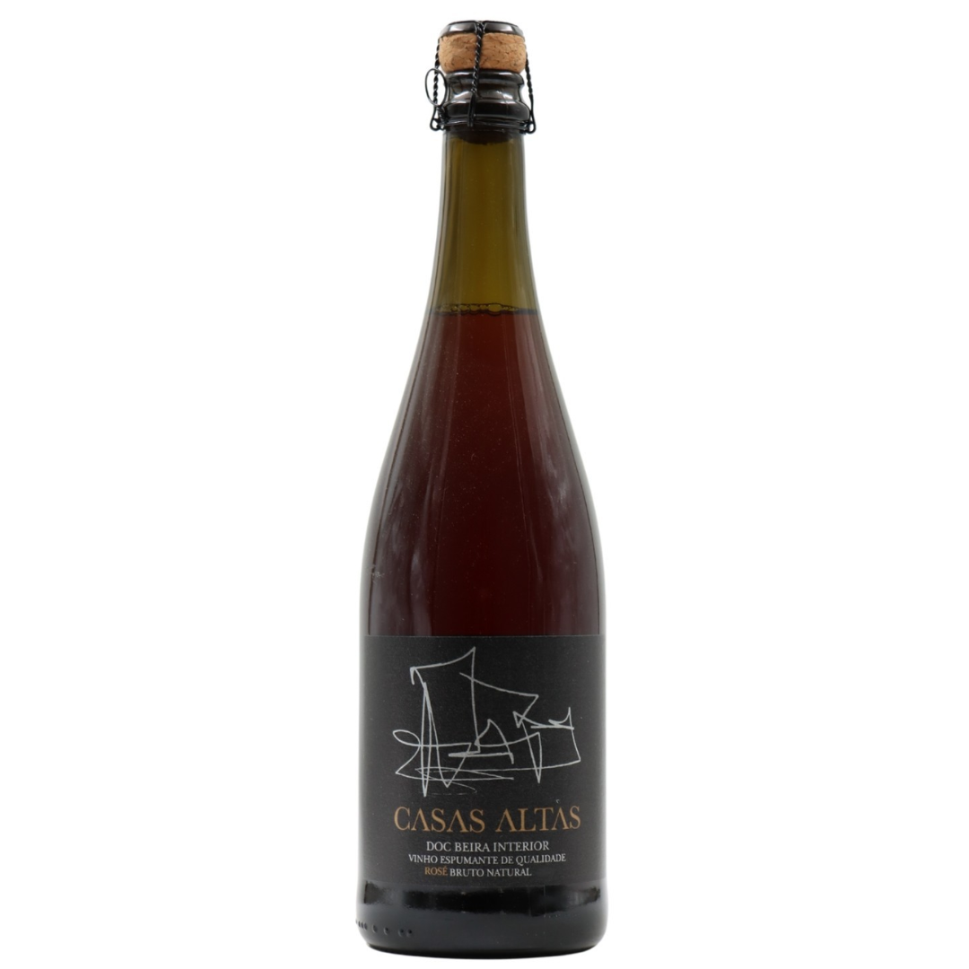 Casas Altas Espumante Rufete Brut Nature Rosé 2018, 75cl