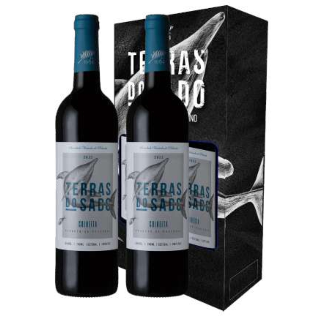 Coffret 2 Garrafas Terras do Sado Colheita Tinto 2022, 75cl