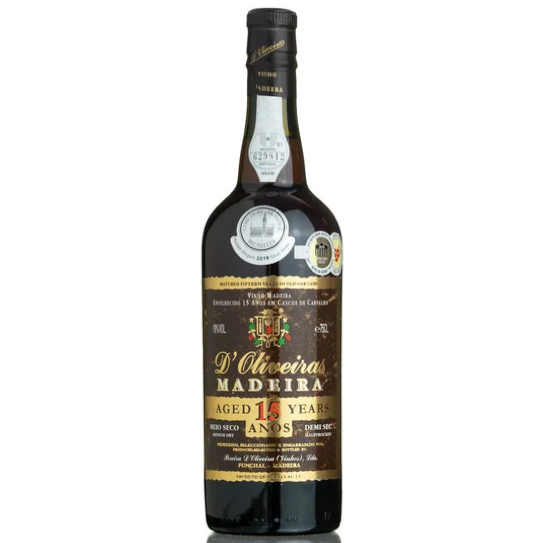 D´Oliveiras Madère Doux 15 Ans, 75cl