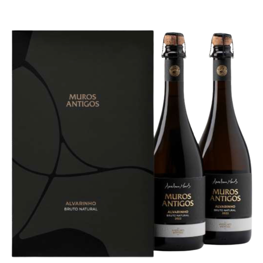 Conjunto Espumante Muros Antigos Alvarinho Bruto