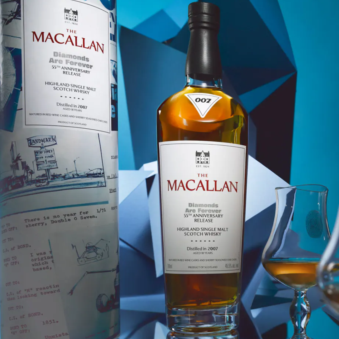 The Macallan 18 Years Old Diamonds Are Forever 55th Anniversary, 70cl