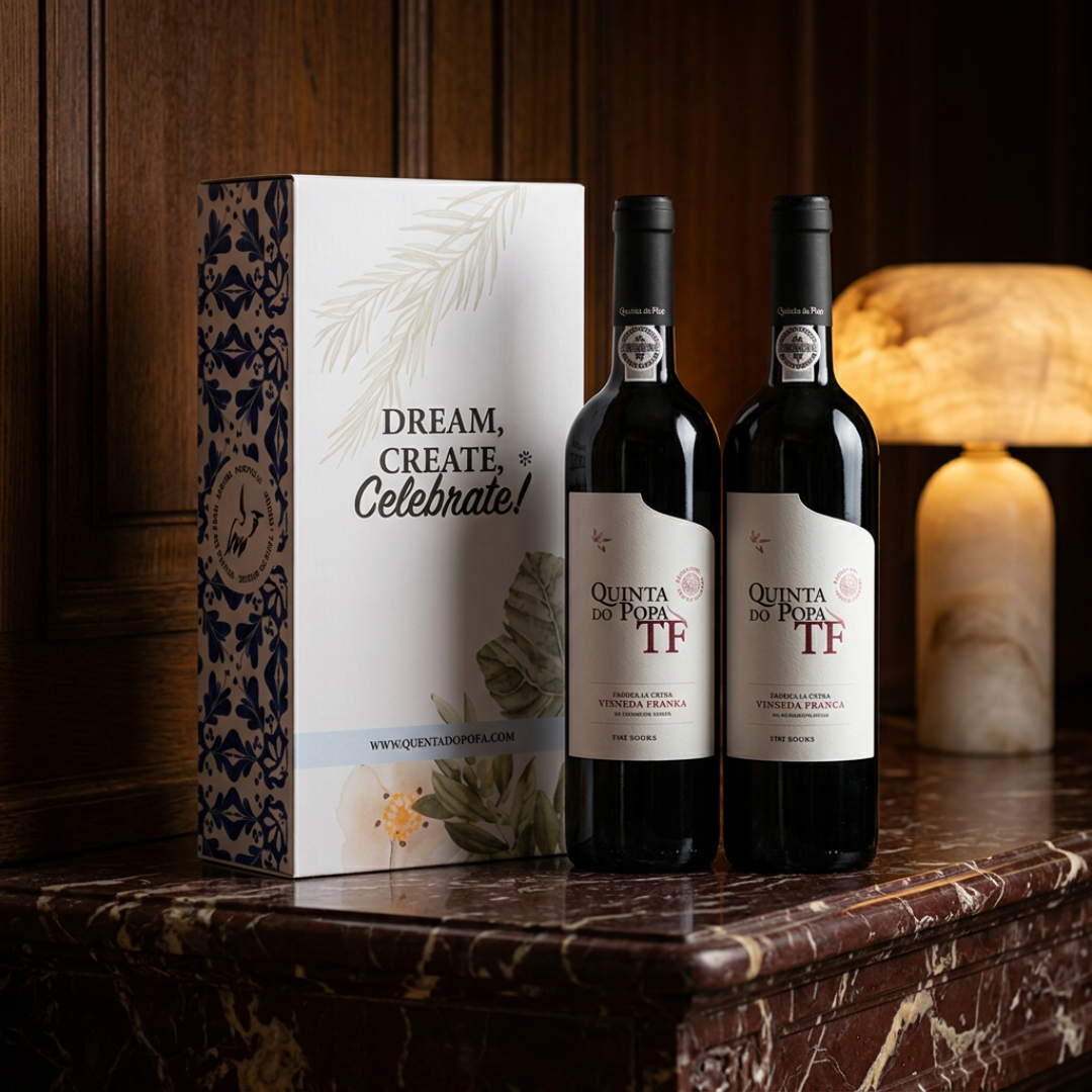 Coffret Pôpa Touriga Franca Tinto, 75cl