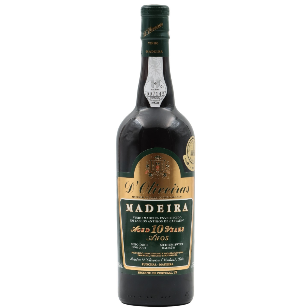 D´Oliveiras Madère Demi-Doux 10 Ans, 75cl