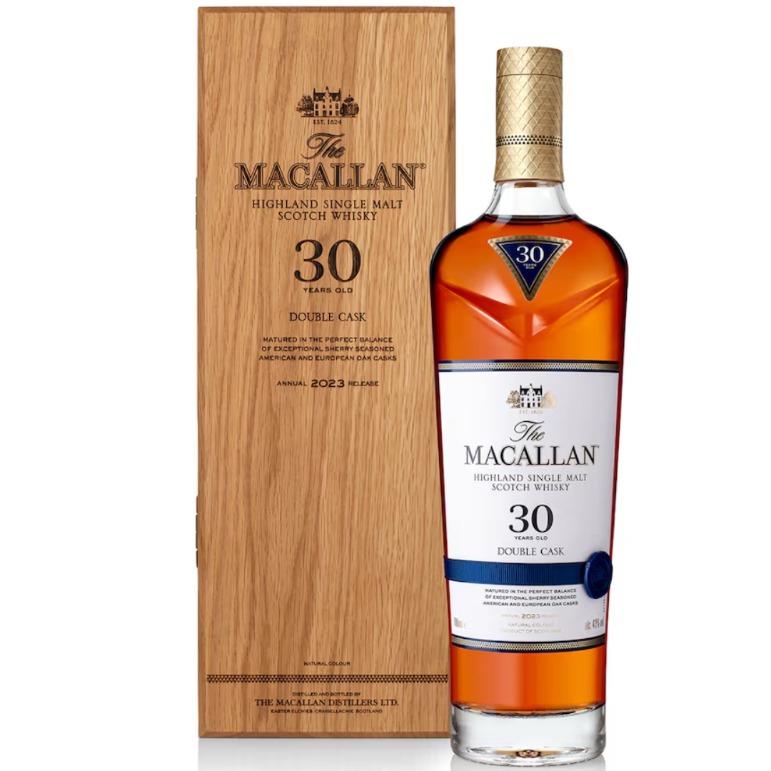 The Macallan Double Cask 30 Years Old Single Malt Scotch, 70cl