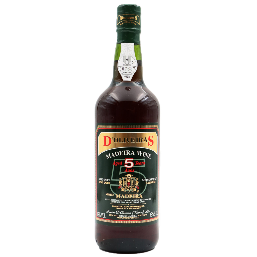 D'Oliveiras Madeira Demi-Doux 5 Ans, 75cl
