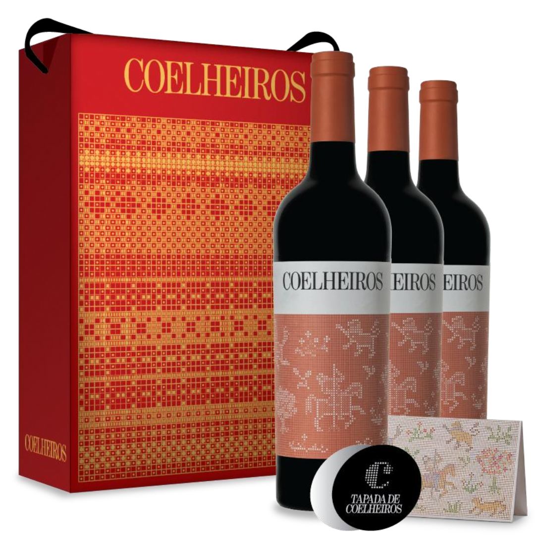 Coffret III Coelheiros Tinto 2022, 75cl