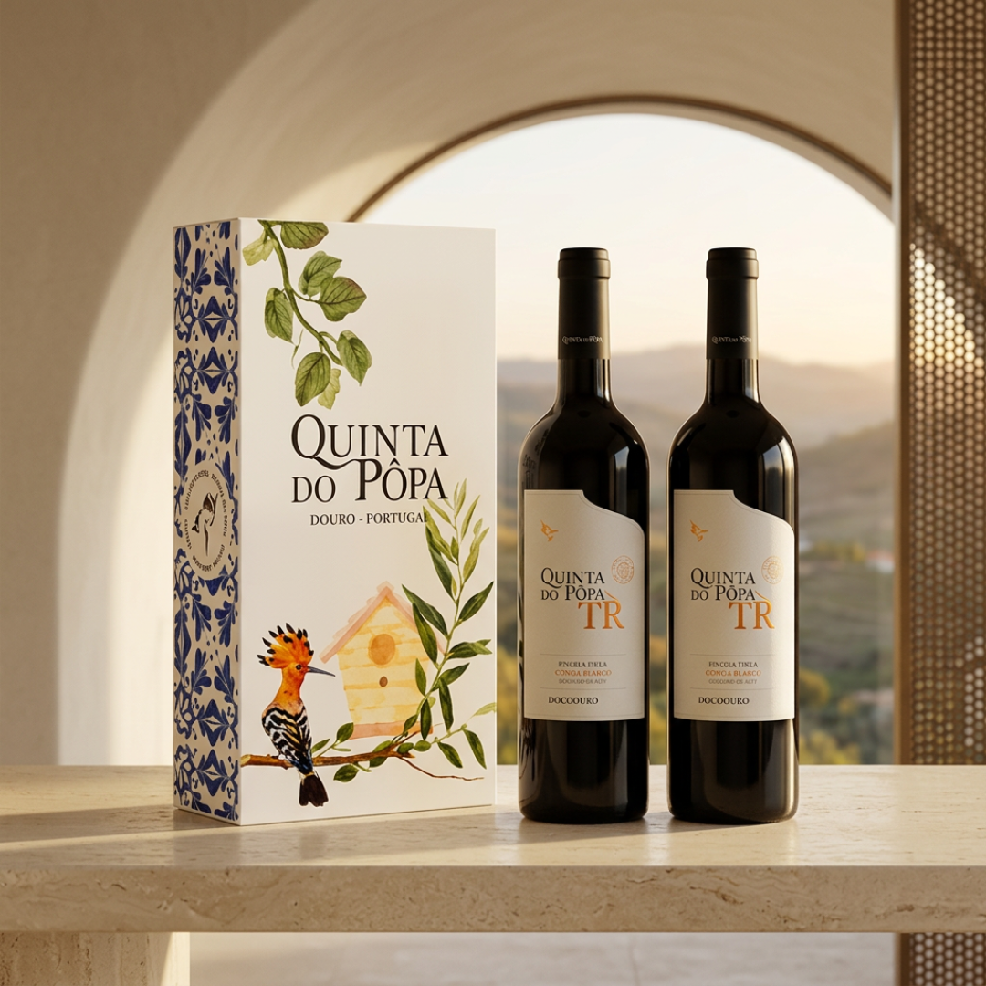 Coffret Pôpa Tinta Roriz Tinto, 75cl
