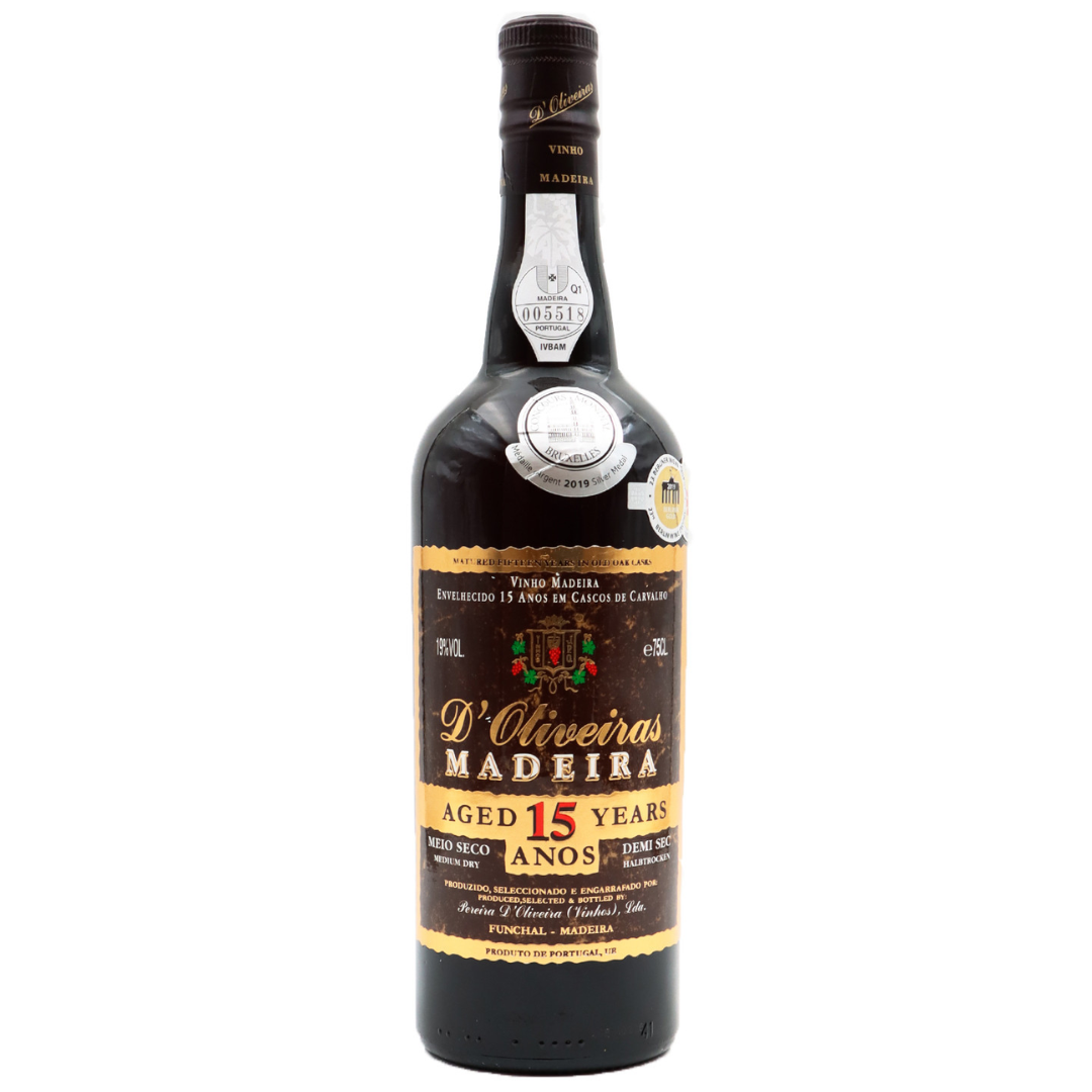 D´Oliveiras Madère Demi-Sec 15 ans, 75cl