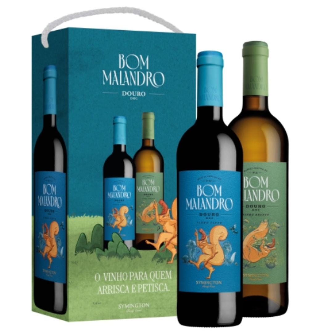 Coffret 2 Garrafas Bom Malandro, 75cl