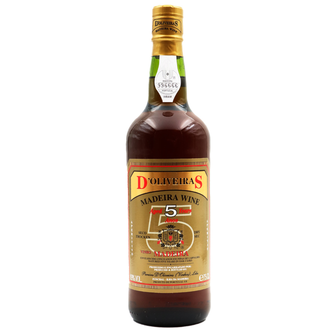 D´Oliveiras Madère Seco 5 Ans, 75cl