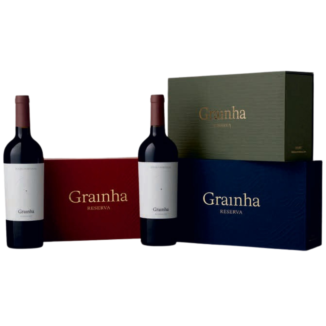Coffret 2 Garrafas Quinta Nova Grainha Reserva Tinto 2023, 75cl