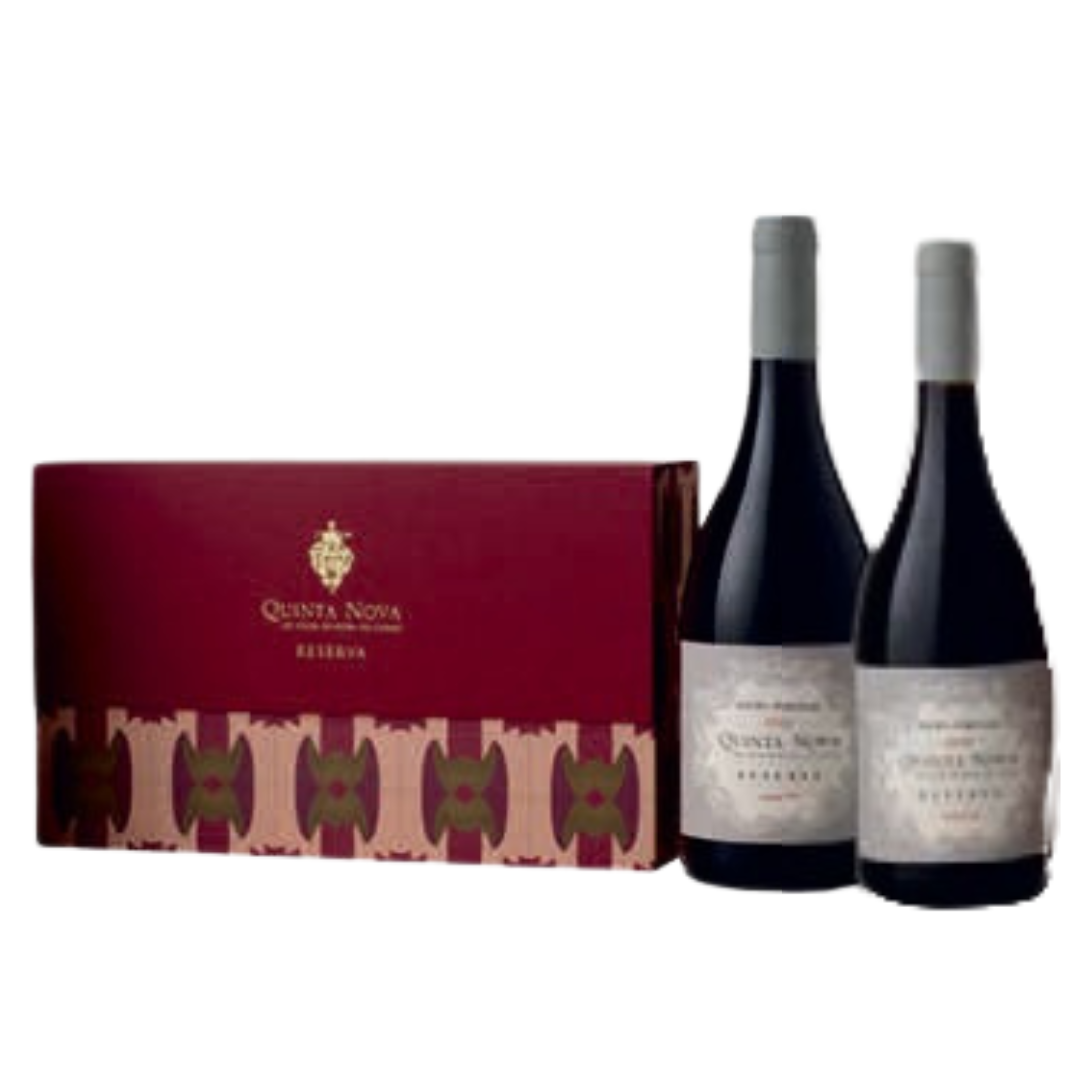 Coffret 2 Garrafas Quinta Nova Reserva Terroir Tinto 2023, 75cl