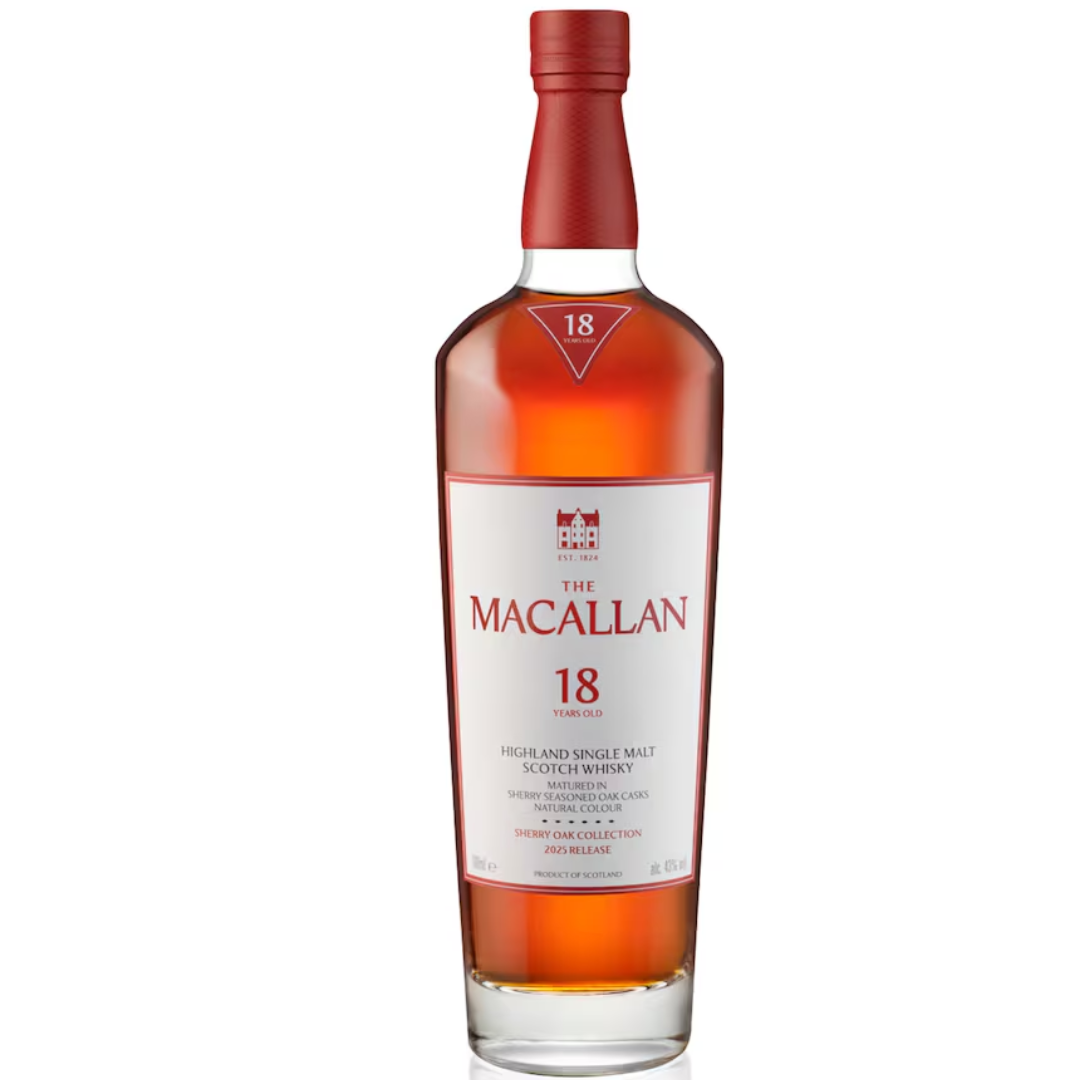 The Macallan 18 Year Old Sherry Oak Single Malt Scotch, 70cl
