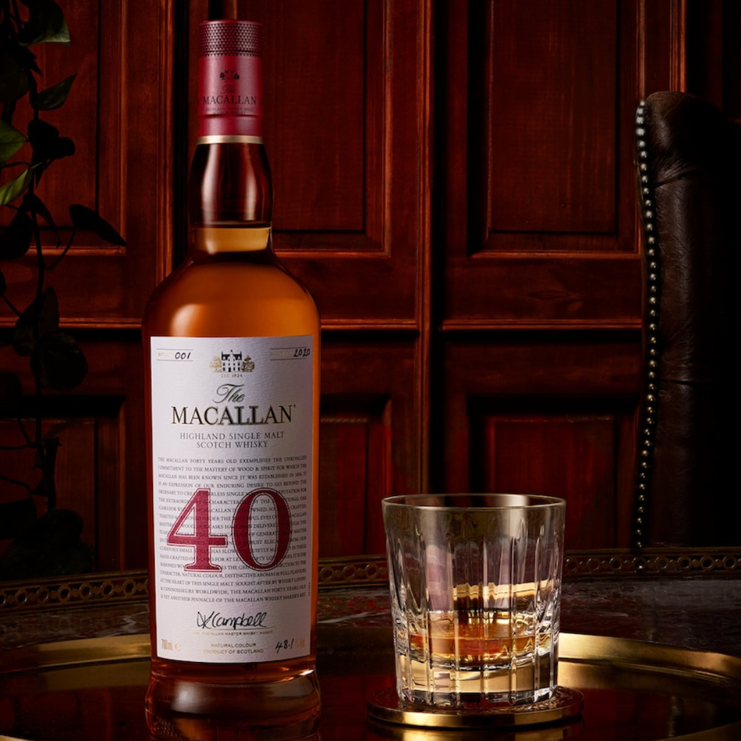 The Macallan The Red Collection 40 Years Old Single Malt Scotch, 70cl