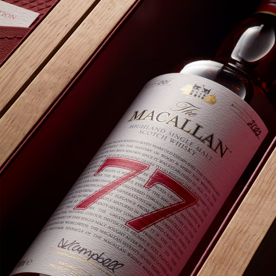 The Macallan 77 Years Old The Red Collection Single Malt Scotch Whisky, 70cl