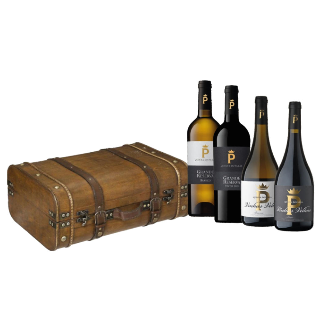 Conjunto 4 Garrafas Quinta do Paral Mini Ceia, 75cl